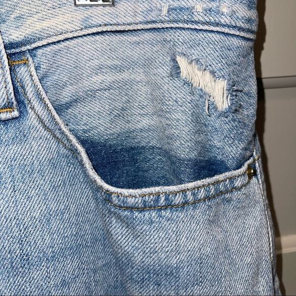 FRAME Le Mini Denim Skirt Ryde Wash 26 - Picture 6 of 9